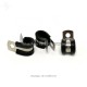 FY Stainless Steel Cable Clamps Assortment Kit, Rubber Cushioned Insulated Clamp, Pipe clamp