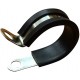 1/4 5/16 3/8 1/2 5/8 3/4 1 Stainless Steel Cable Clamp, Rubber Cushioned Insulated Clamp, Metal Clamp